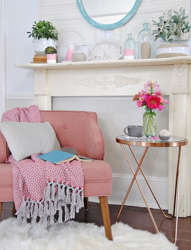 Rose Quartz Reading Chairs | Stylish Reading Chairs To Inspire Your Reading Nook