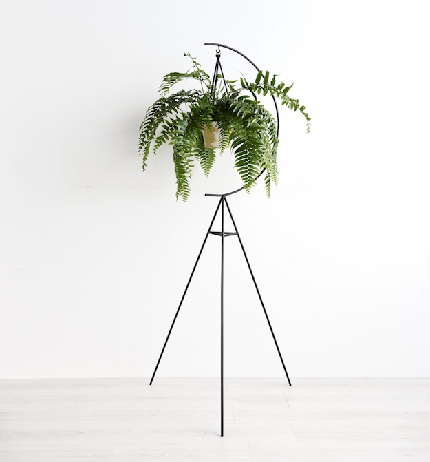 Crescent Plant Stand | Unique Home Decor To Set Your Living Room Apart From The Rest