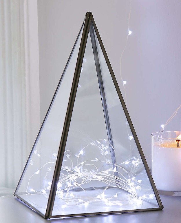 As Table Decor | Creative Ways To Use Christmas Lights All Year 'Round