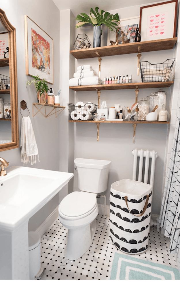 Lighten Up | Apartment Bathroom Ideas To Steal For Your Space