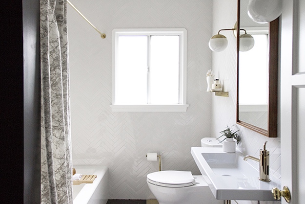 Open up your space | Apartment Bathroom Ideas To Steal For Your Space