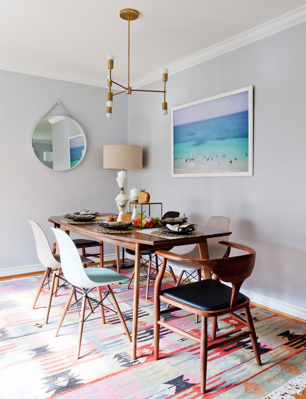 Get A New Area Rug | Dining Room Remodeling Ideas For A Chic Upgrade