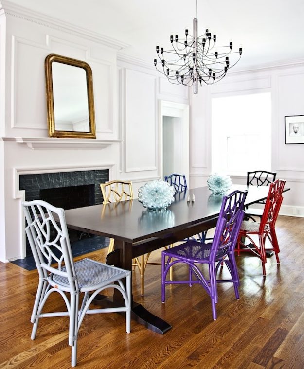 Try Mis-Matched Chairs | Dining Room Remodeling Ideas For A Chic Upgrade
