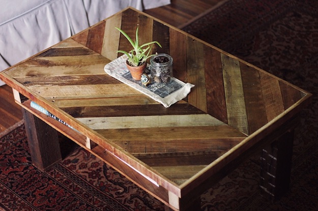 Wood Pallet Coffee Table | DIY Coffee Table Ideas For The Budget-Conscious Decorator