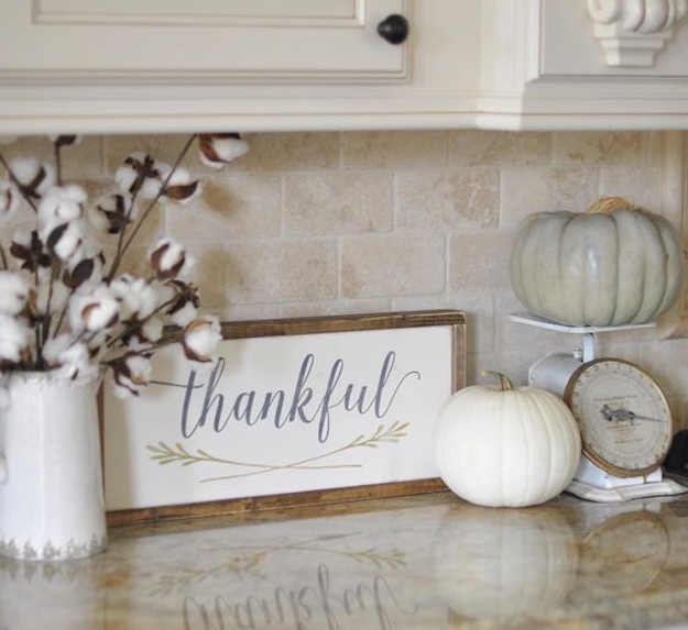 Calligraphy | No-Fuss Thanksgiving Interior Decorating Ideas To Try This Season
