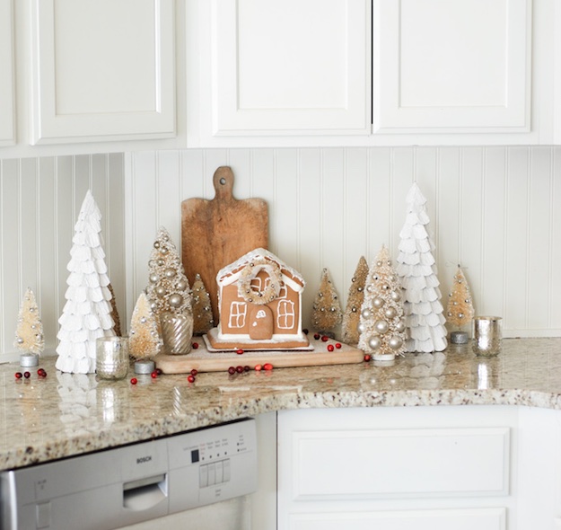 Gingerbread Displays | Kitchen Christmas Ideas For a Celebration-Ready Home