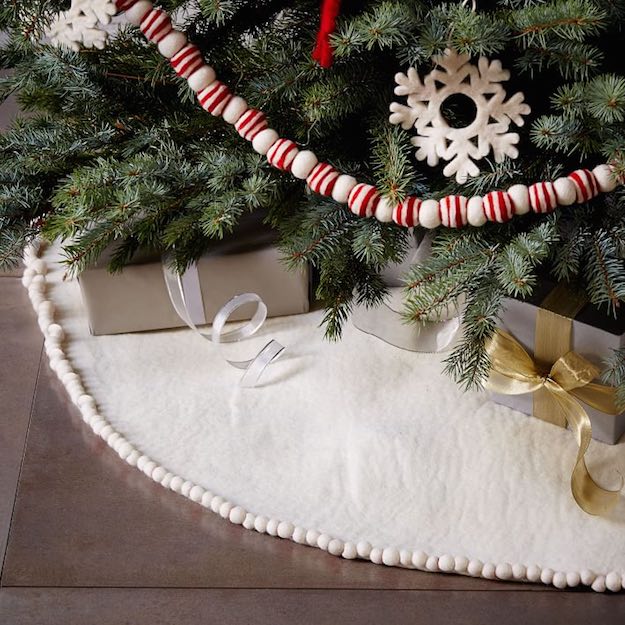 Tree Skirt | Living Room Christmas Makeover Essentials Under $50