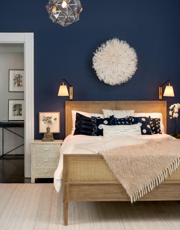 A Full Moon | 13 Blue Bedroom Ideas