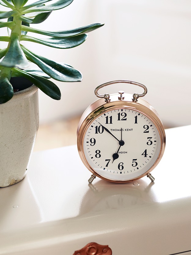 Alarm Clock | 13 Cozy Guest Room Decorating Ideas on a Budget